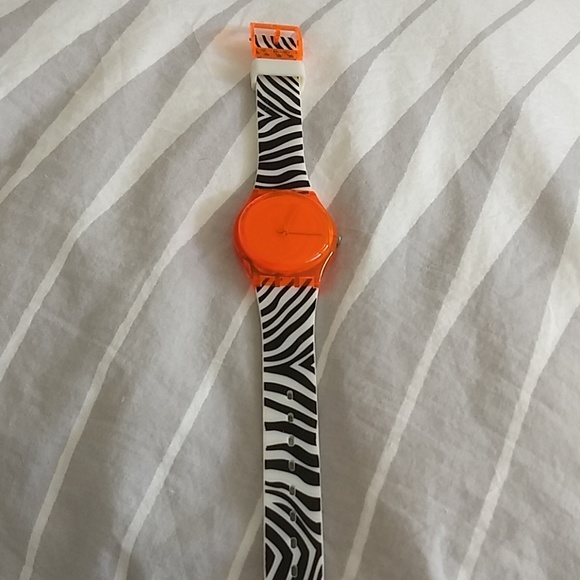 Swatch Accessories - Swatch Orange Zeb Watch  Originals GO107
EUC